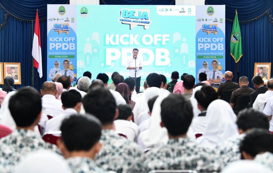 Kadisdik Berganti, Bey Machmudin Jamin PPDB Tetap Berjalan
