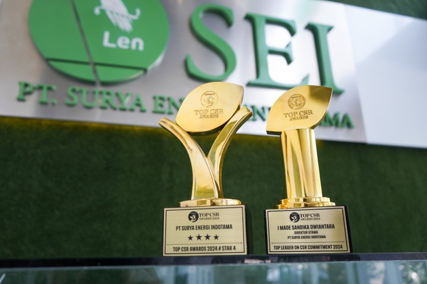 SEI Sabet Penghargaan CSR Tertinggi 2024