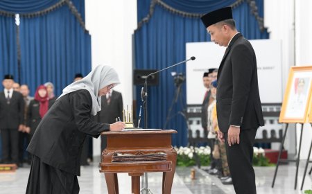 Bey Machmudin Lantik 5.864 Aparatur Sipil Negara di Lingkungan Pemda Provinsi Jabar