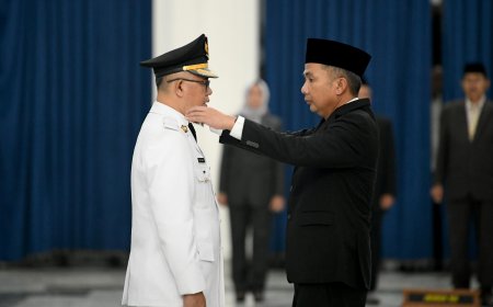 Ini Dia Pesan Bey Machmudin Kepada Penjabat Bupati Bandung Barat yang Baru