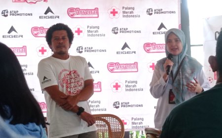 Eiger Gelar Donor Darah Serentak di 72 Kota