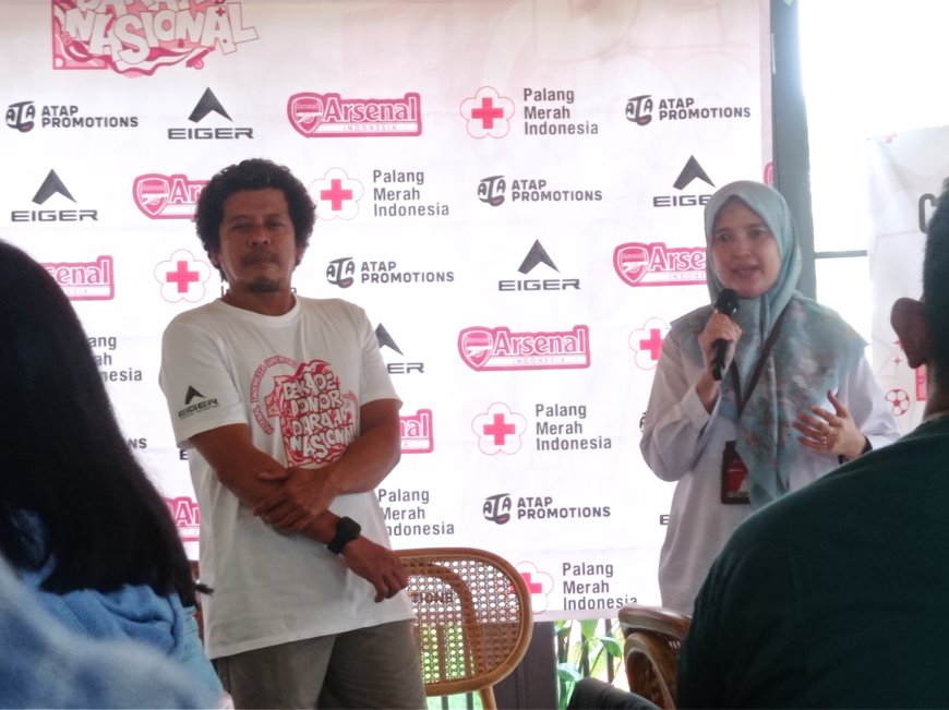 Eiger Gelar Donor Darah Serentak di 72 Kota
