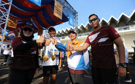 Generali Indonesia Proteksi 5 Ribu Pelari di Ajang LPS Monas Half Marathon 2024