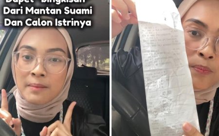 Bingkisan dari Mantan Suami, Isinya Bikin Istigfhar