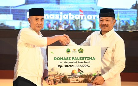 Bey Machmudin Terima Penghargaan sebagai Kepala Daerah Pendukung Pengelolaan Zakat Terbaik