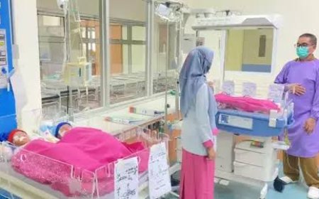 Bayi Kembar Lima Lahir di Indramayu