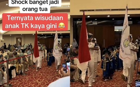 Wisuda TK Pakai Toga dan Gedung Mewah, Netizen : Kebanyakan Biaya
