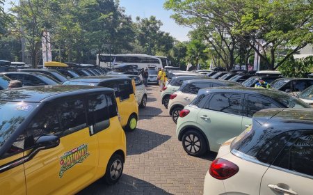 Dorong Penggunaan Kendaraan Listrik, PLN Dukung Penuh Komunitas EV Cetak Rekor MURI Dengan Penyediaan Infrastruktur Charging