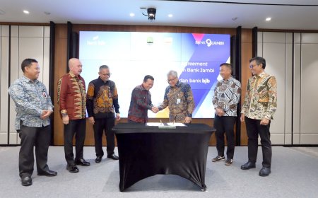 Bank Jambi Resmi Jadi Anggota KUB Bank BJB