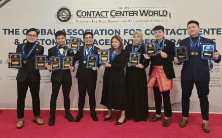 Pegawai PLN UID Jabar Raih 2 Penghargaan di Ajang Global Contact Center World 2024