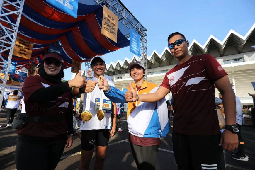 Generali Indonesia Proteksi 5 Ribu Pelari di Ajang LPS Monas Half Marathon 2024