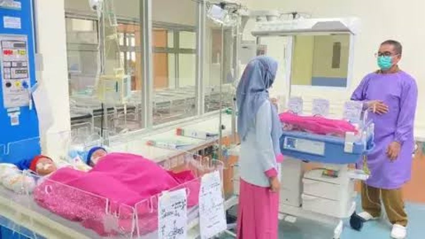 Bayi Kembar Lima Lahir di Indramayu