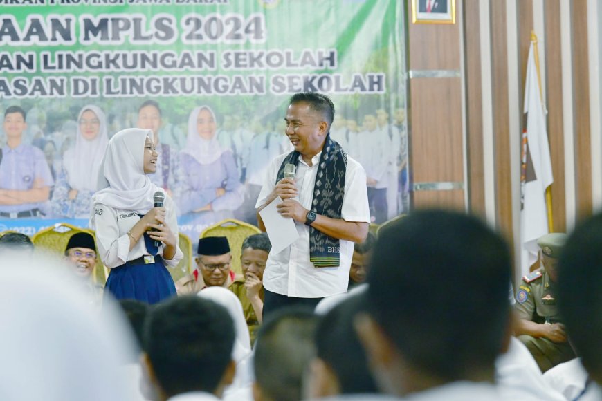 Sekolah di Jabar Berkomitmen Tanpa Kekerasan dan Perundingan pada MPLS 2024