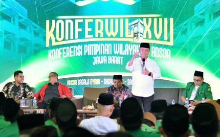 Sekda Herman Suryatman Ajak GP Ansor Turut Berjuang Majukan Jawa Barat