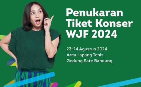 Cara Penukaran Tiket Konser Musik West Java Festival 2024