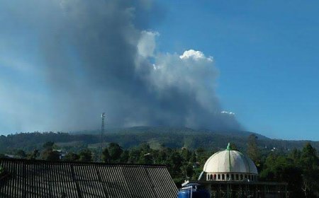 Kebakaran Hutan di Gunung Tangkubanparahu dalam Penanganan
