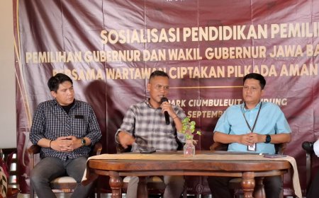 Perkuat Sinergi, KPU Jabar Ajak Media Sukseskan Pilkada 2024