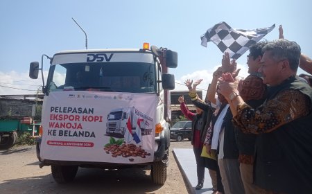 Jabar Ekspor Kopi Greenbean 17 Ton ke Belanda