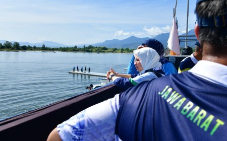 Tim Dayung Jabar Dominasi Medali PON XXI/2024 Aceh-Sumut