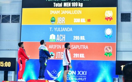 PON XXI Aceh-Sumut 2024, Jabar Kembali Sabet Emas Cabor Menembak dan Dansa