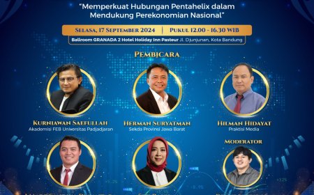IWEB Gelar Seminar Nasional, Perkuat Konsep Pentahelix dalam Mendorong Pertumbuhan Ekonomi