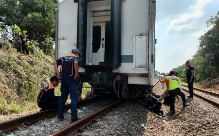 Sempat Anjlok, KA Commuter Line Walahar Beroperasi Kembali