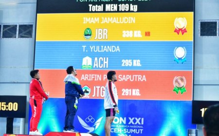 Bonus Rp300 Juta bagi Atlet Jabar Peraih Emas PON XXI 2024