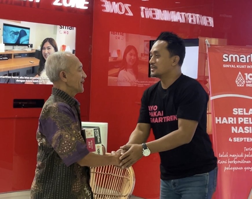 Hari Pelanggan Nasional, Smartfren Berikan Hadiah untuk Pelanggan Setia