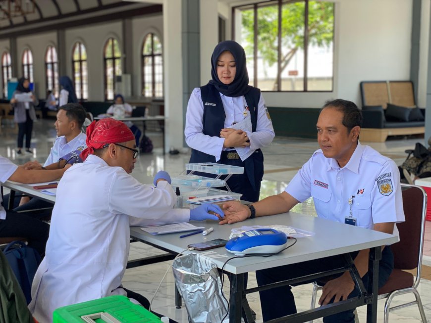 Gebyar Festival Kesehatan Warnai HUT KAI ke-79