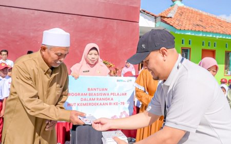 RCEO BRI Regional Office Bandung Salurkan Beasiswa untuk 50 Siswa di Kabupaten Ciamis dan Kuningan