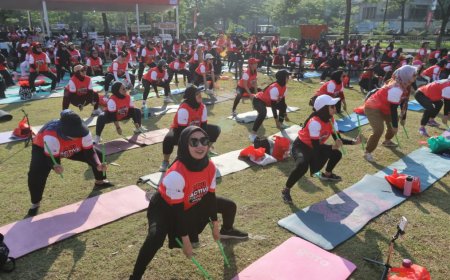 Prudential Ajak 1.400 Warga Bandung Terapkan Gaya Hidup Sehat