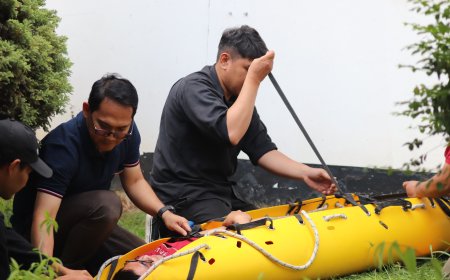 Ratusan Pegawai BPSDM Jabar Ikuti Pelatihan Mitigasi Bencana
