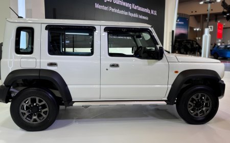 Terinspirasi Badak, Suzuki Luncurkan Varian Anyar Jimny Edisi Terbatas