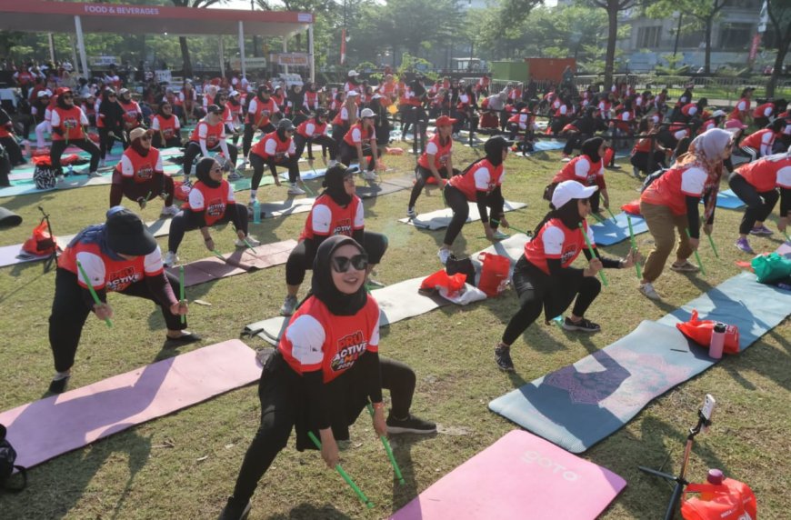 Prudential Ajak 1.400 Warga Bandung Terapkan Gaya Hidup Sehat