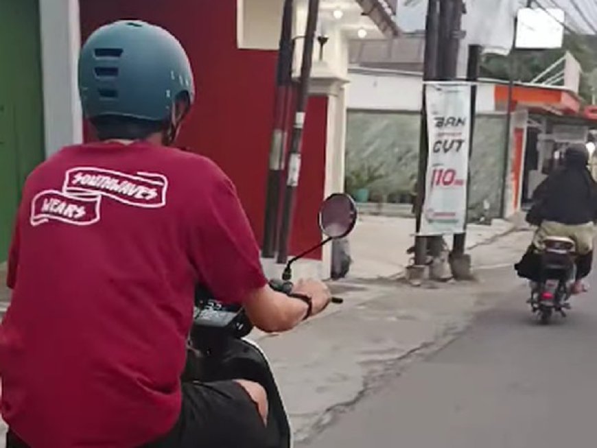 Duta SO7 Tampil Sederhana Naik Sepeda Listrik