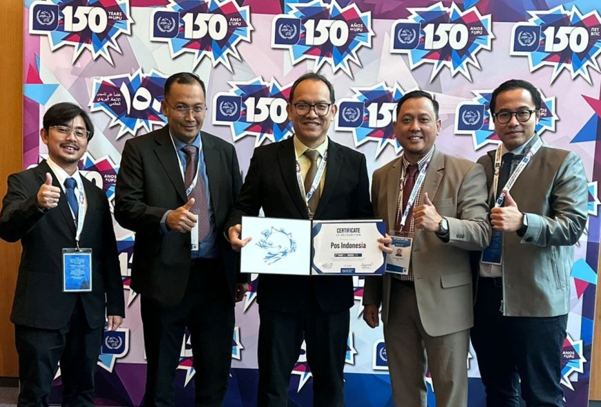 Pos Indonesia Sabet Penghargaan Trade Post Awards 2024