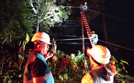 PLN Jabar Recovery 1.383 Gardu Terdampak Akibat Cuaca Buruk