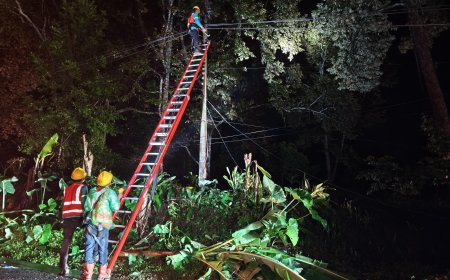 Pasca Bencana, 60% Unit Gardu Listrik di Sukabumi dan Cianjur Kembali Normal