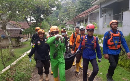 Penemuan Jenazah Korban Longsor di Sukabumi, Tim SAR Gabungan Lanjutkan Pencarian