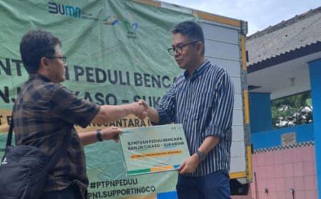 PTPN I Regional 2 Gerak Cepat Evakuasi Warga Sukabumi dan Pulihkan Fasilitas Umum