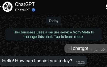 ChatGPT Resmi Hadir di WhatsApp