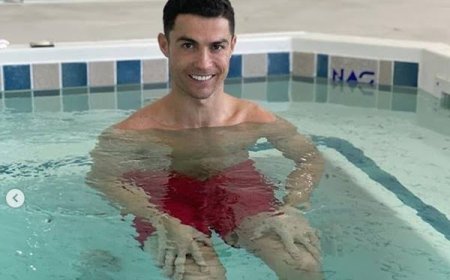 Cristiano Ronaldo Taklukkan Cuaca Ekstrem Finlandia: Berendam di Kolam Bersuhu -2 Derajat