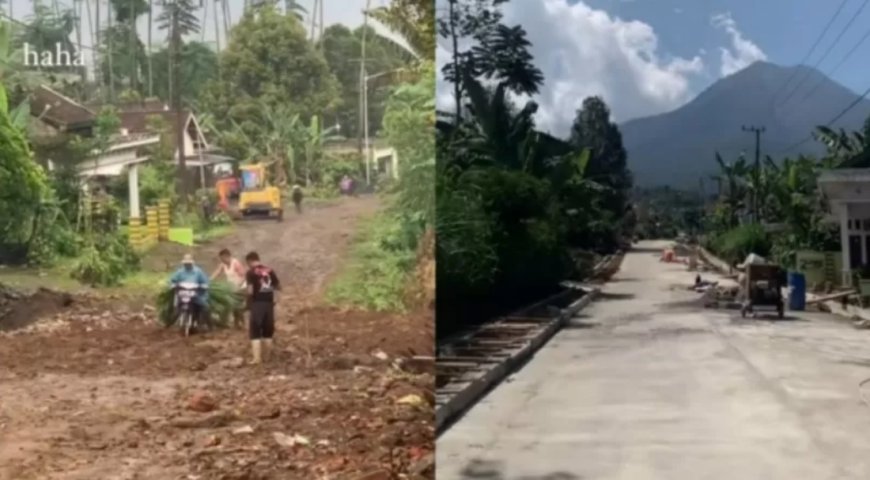 Tukang Bakso di Malang Habiskan Rp10 Miliar Uang Pribadi untuk Bangun Jalan Desa