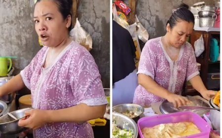 Viral Food Vlogger Diomeli Penjual Makanan