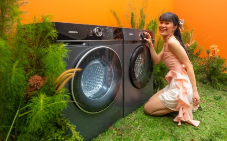 MODENA Luncurkan Mesin Cuci Teknologi Tinggi di Awal Tahun 2025