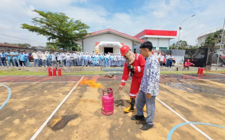 Pertamina Patra Niaga Regional JBB  Sosialisasi Penanganan Bencana Bagi Pelajar SMA Tasikmalaya 