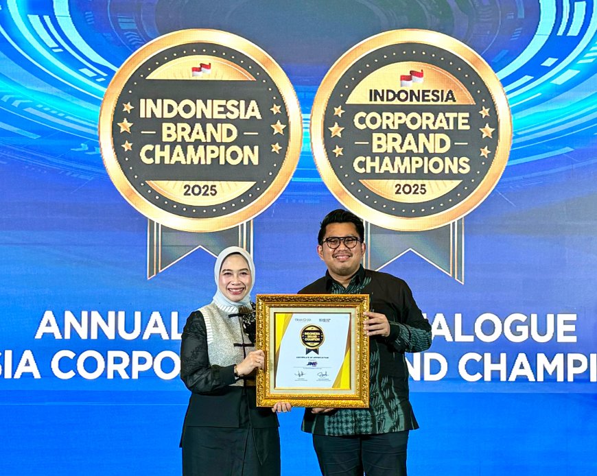 JNE Cetak Prestasi di Awal 2025, Sabet Penghargaan Indonesia Brand Champion