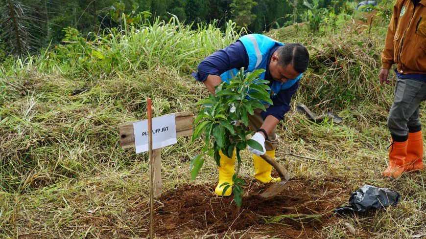 Rehabilitasi DAS Sumedang, PLN UIP JBT Tanam 2.000 Pohon Multifungsi