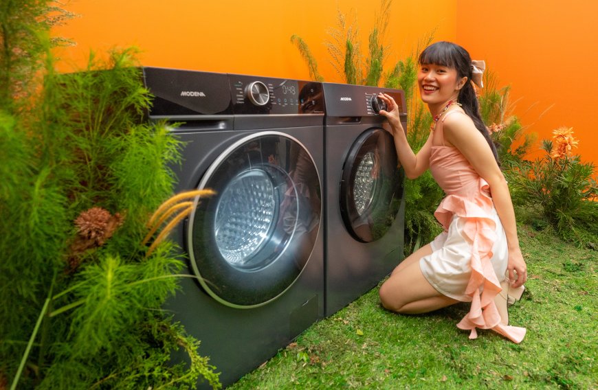 MODENA Luncurkan Mesin Cuci Teknologi Tinggi di Awal Tahun 2025