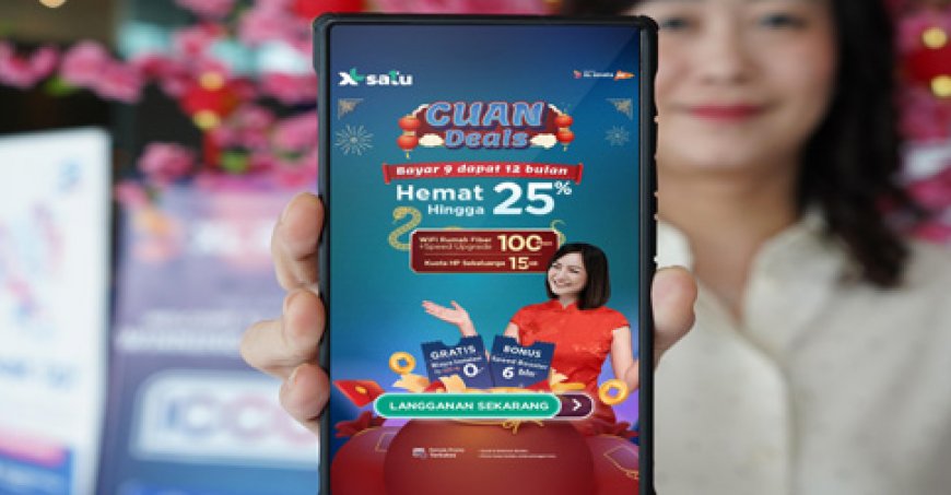 Meriahkan Perayaan Imlek, XL SATU Hadirkan Promo CUAN DEALS